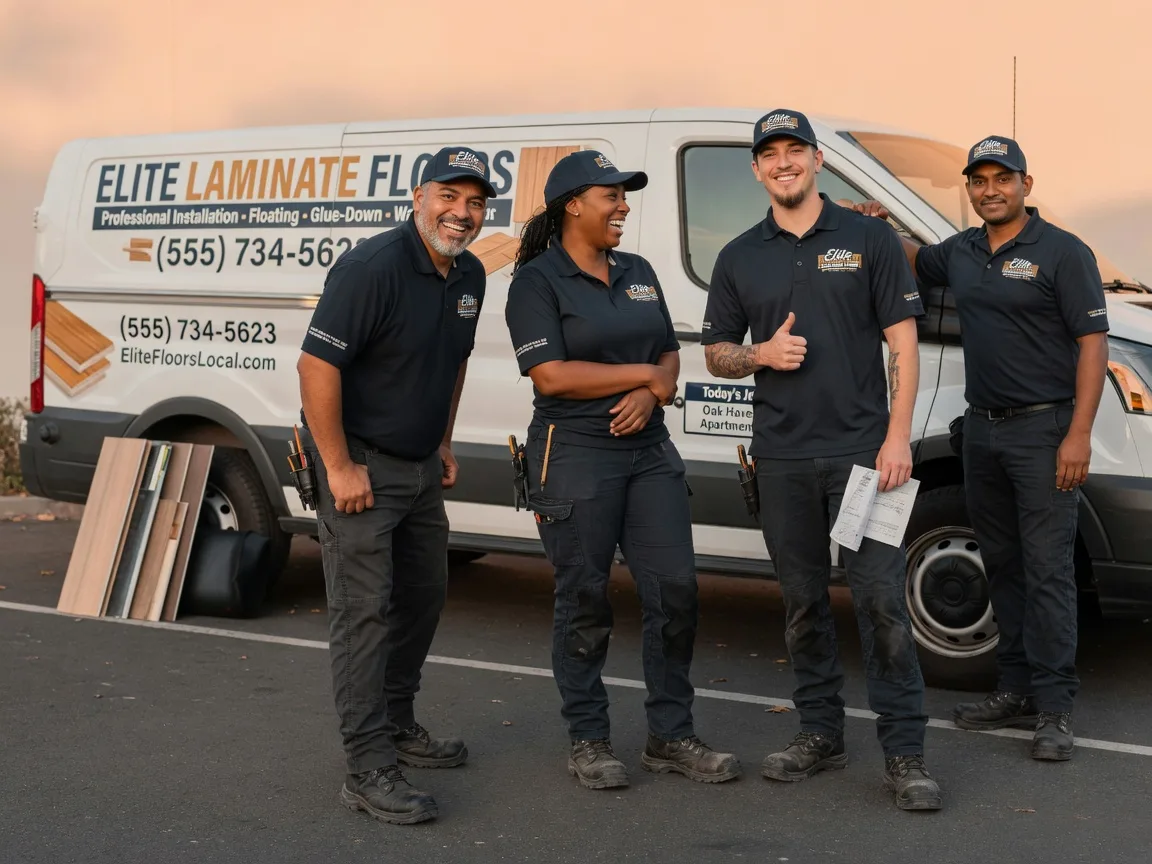 Laminate flooring installation company in Treichlers, PA